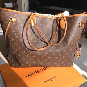 Authentic Louis Vuitton Neverfull Monogram GM Tote